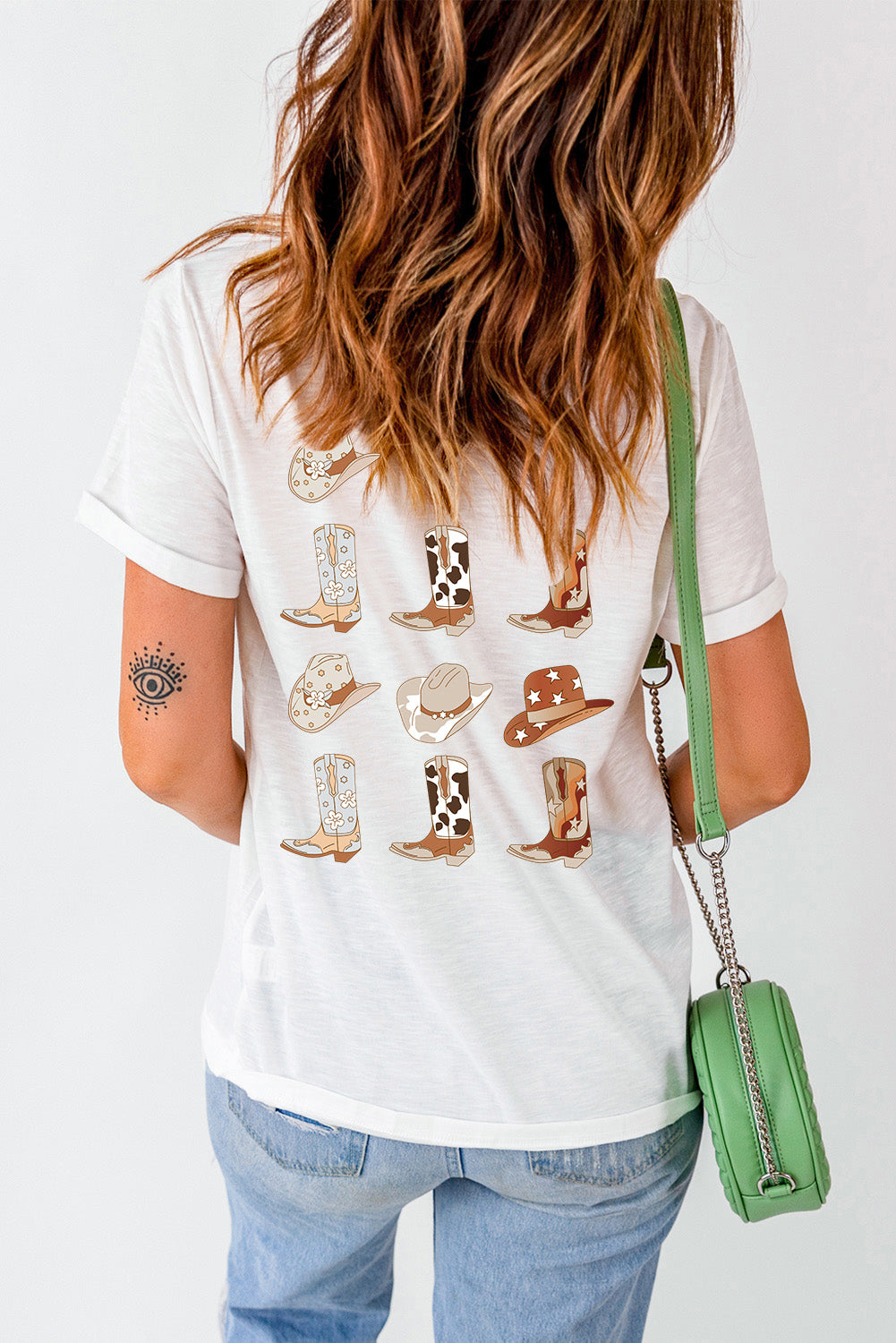 Cowboy Hat & Boots Graphic Tee