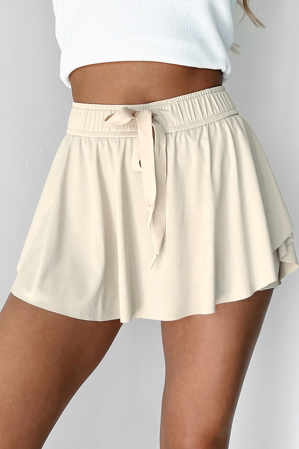 Everyday High-Waist Lined Skort
