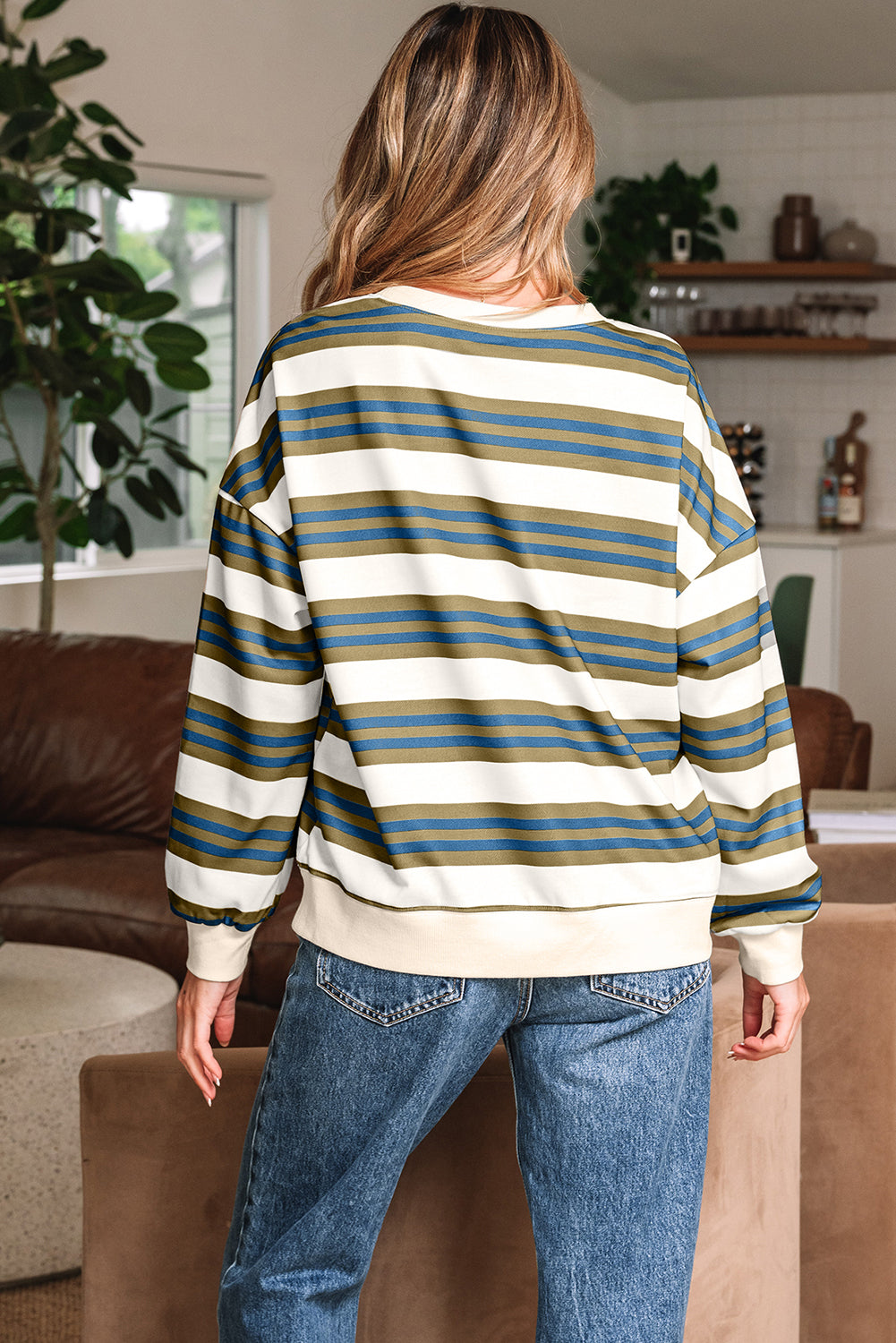 Women’s Heritage Stripe Pullover