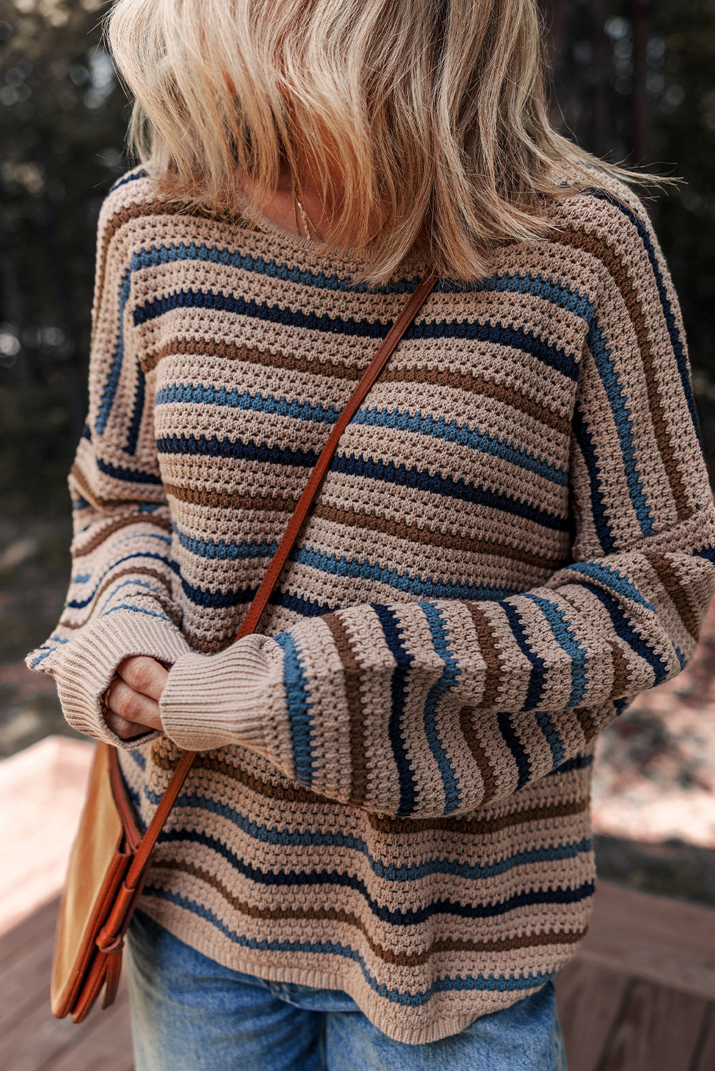 Meadow Stripe Knit Sweater