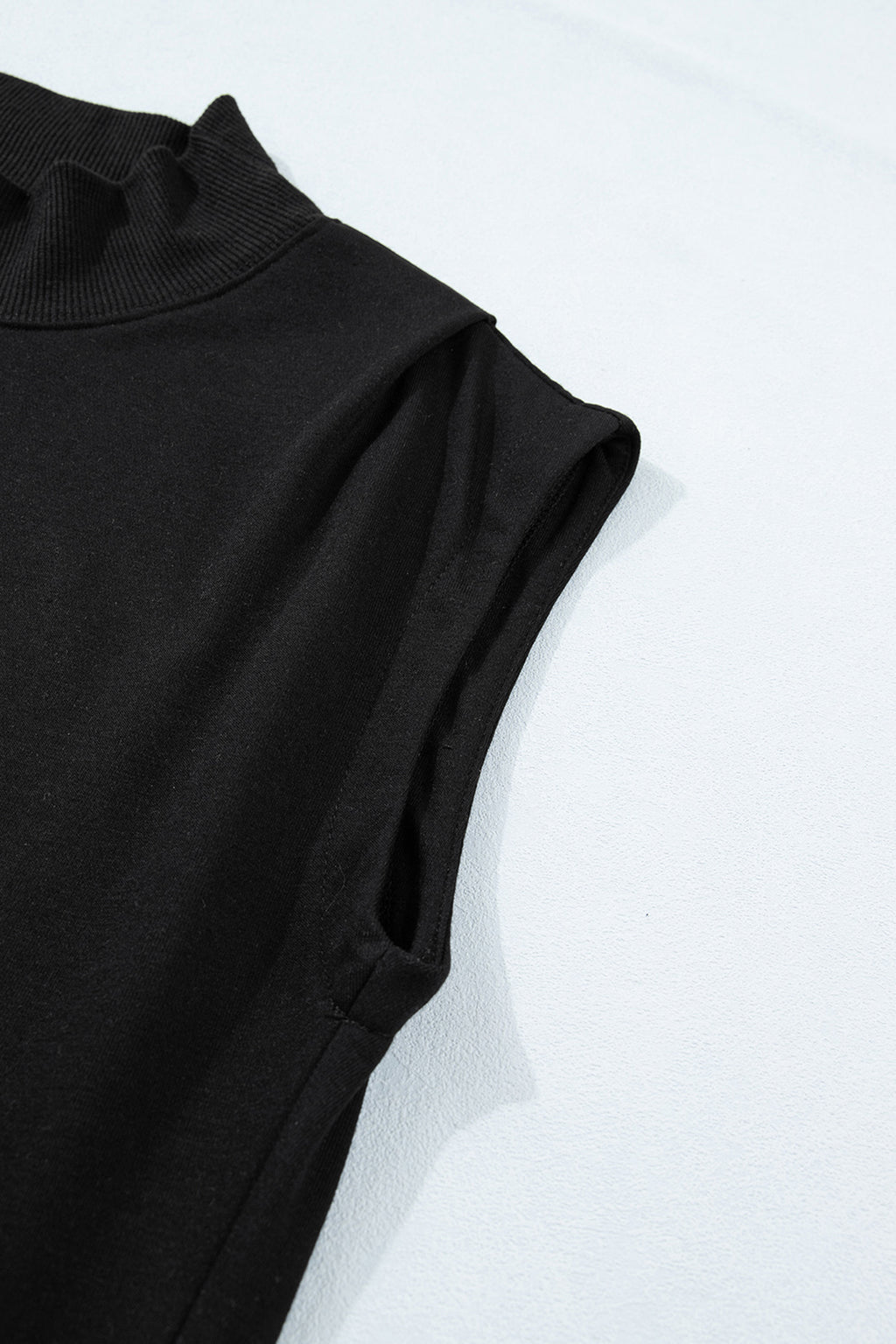 Everyday High Neck Cap Sleeve Top