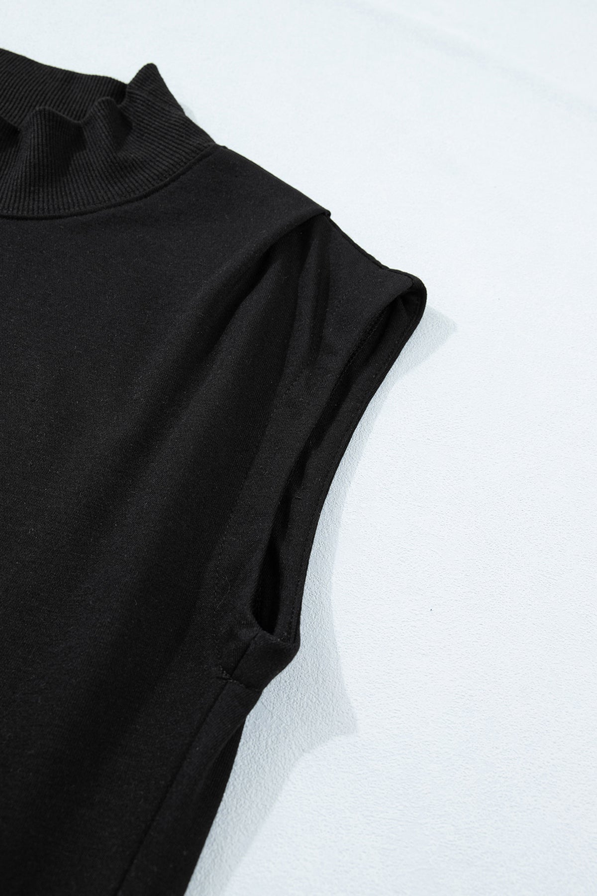 Everyday High Neck Cap Sleeve Top