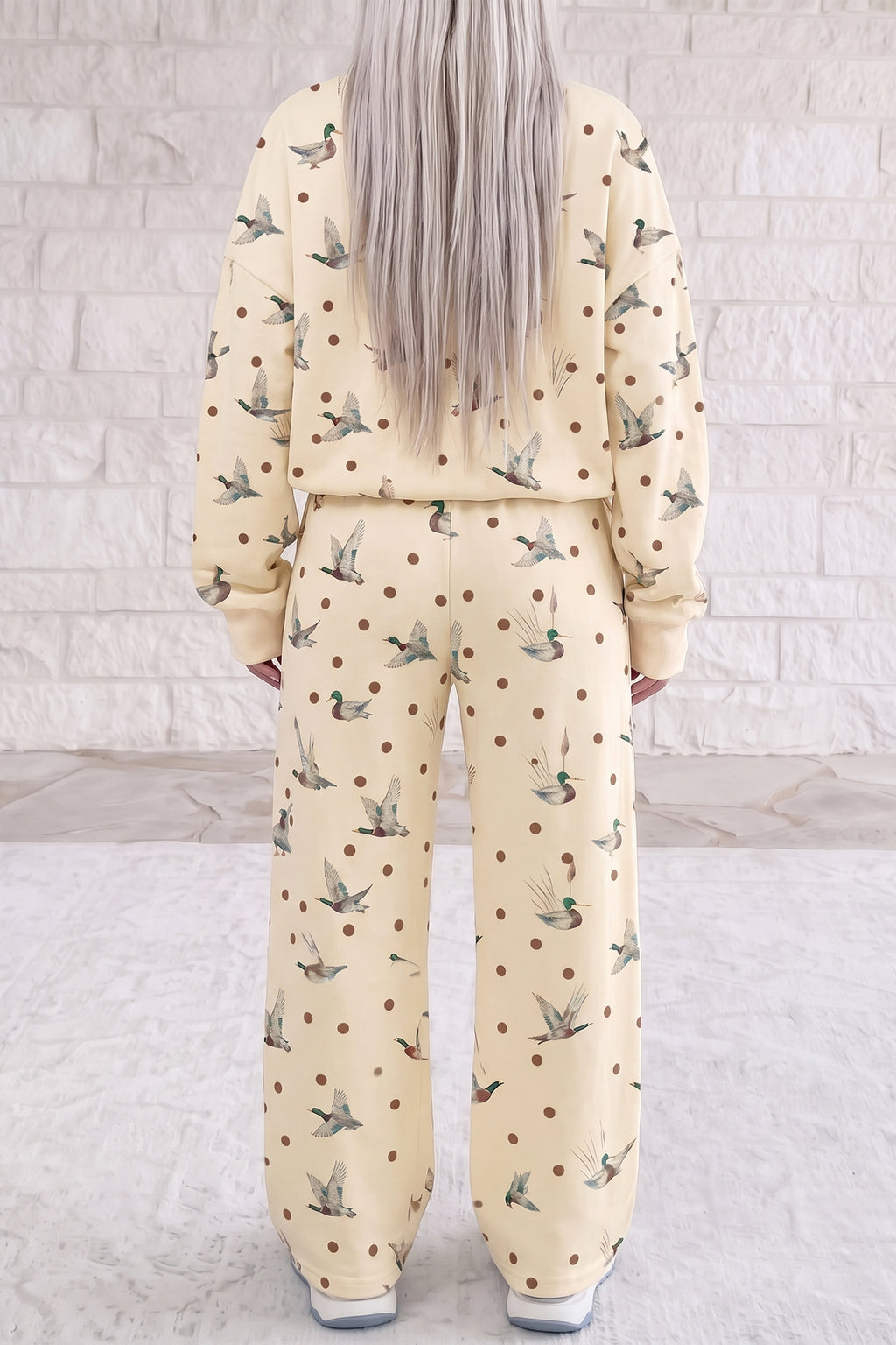 Mallard Dot Pullover & Pants Set