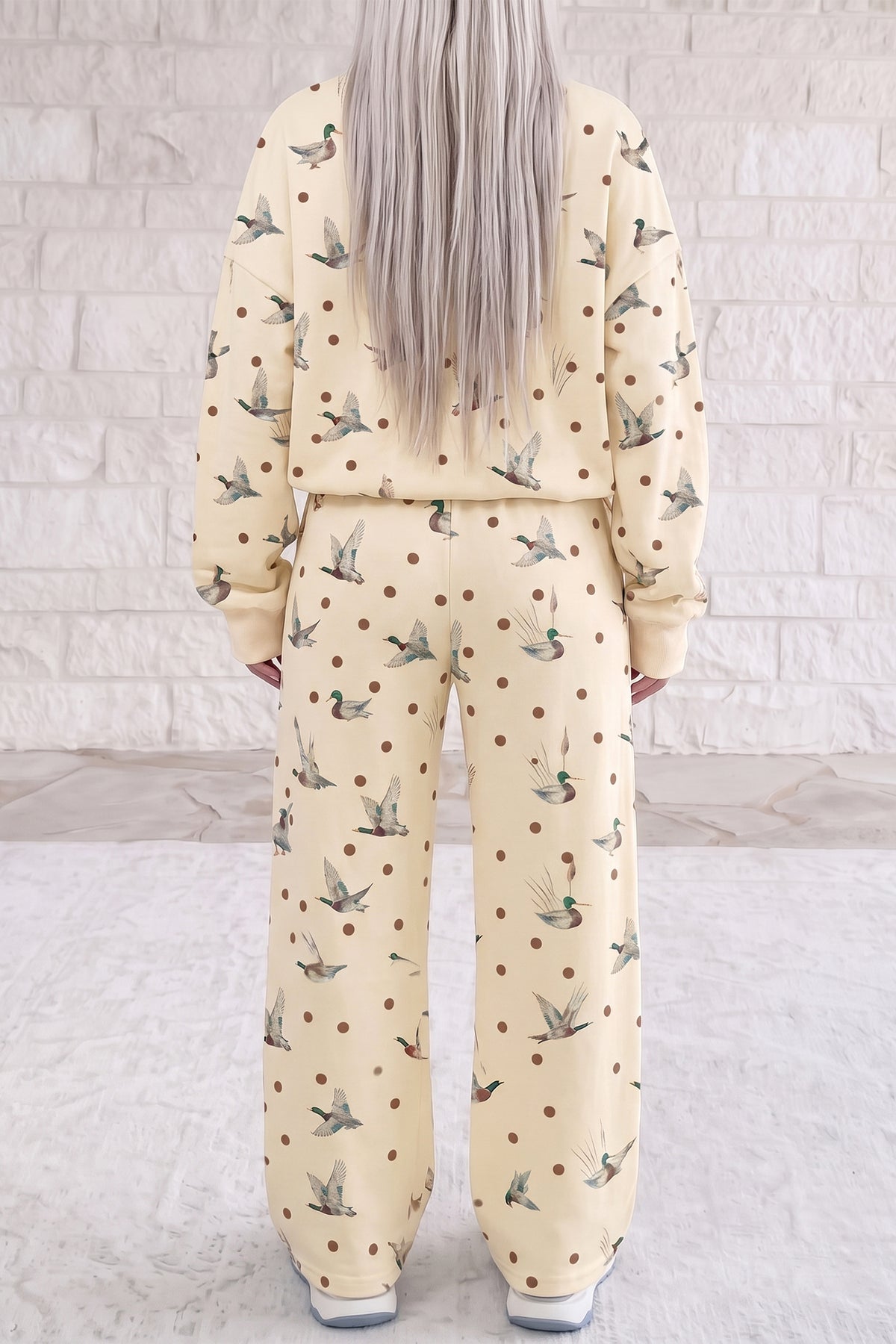 Mallard Dot Pullover & Pants Set