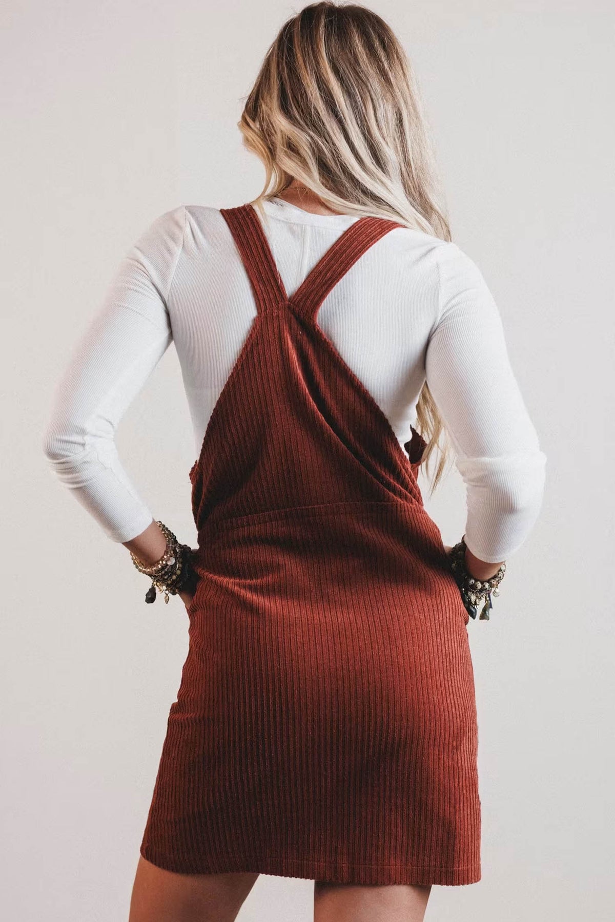 Clay Corduroy Shift Dress