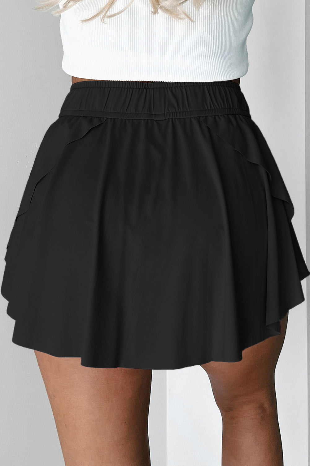 Everyday High-Waist Lined Skort
