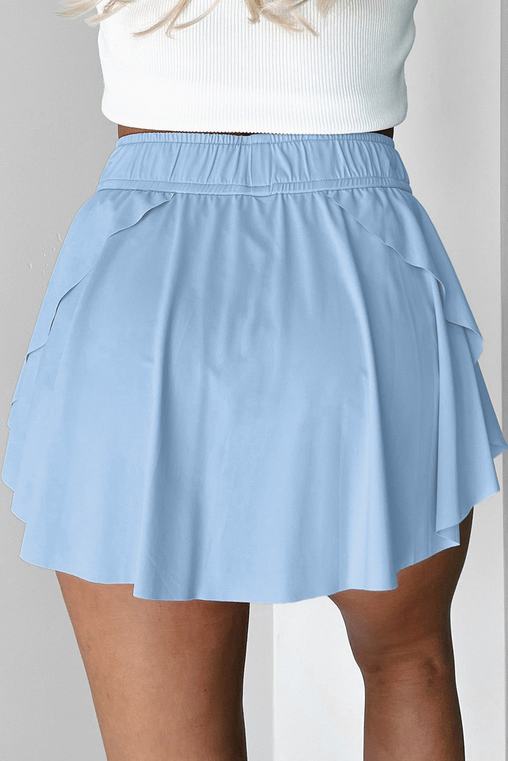 Everyday High-Waist Lined Skort