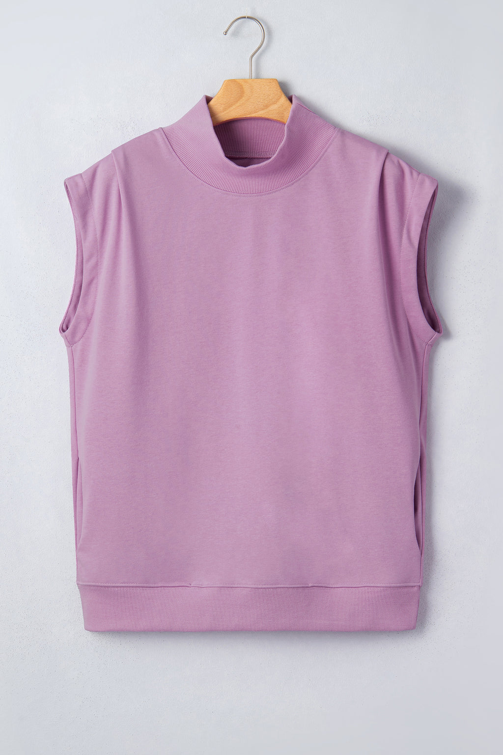 Everyday High Neck Cap Sleeve Top