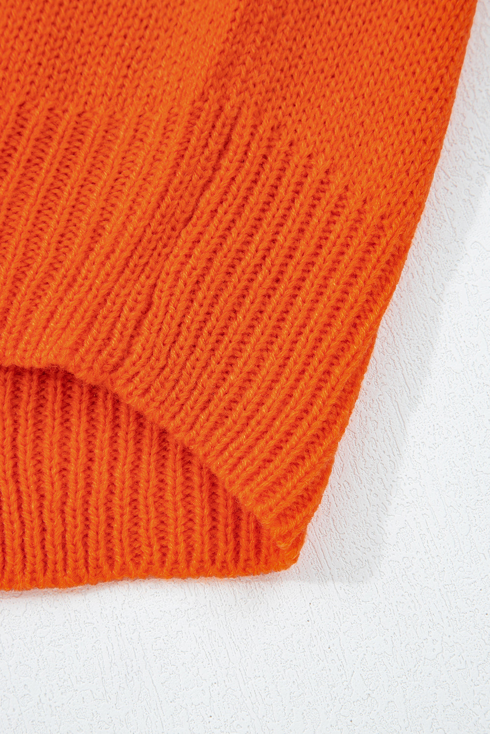 Spooky Face Open-Knit Sweater