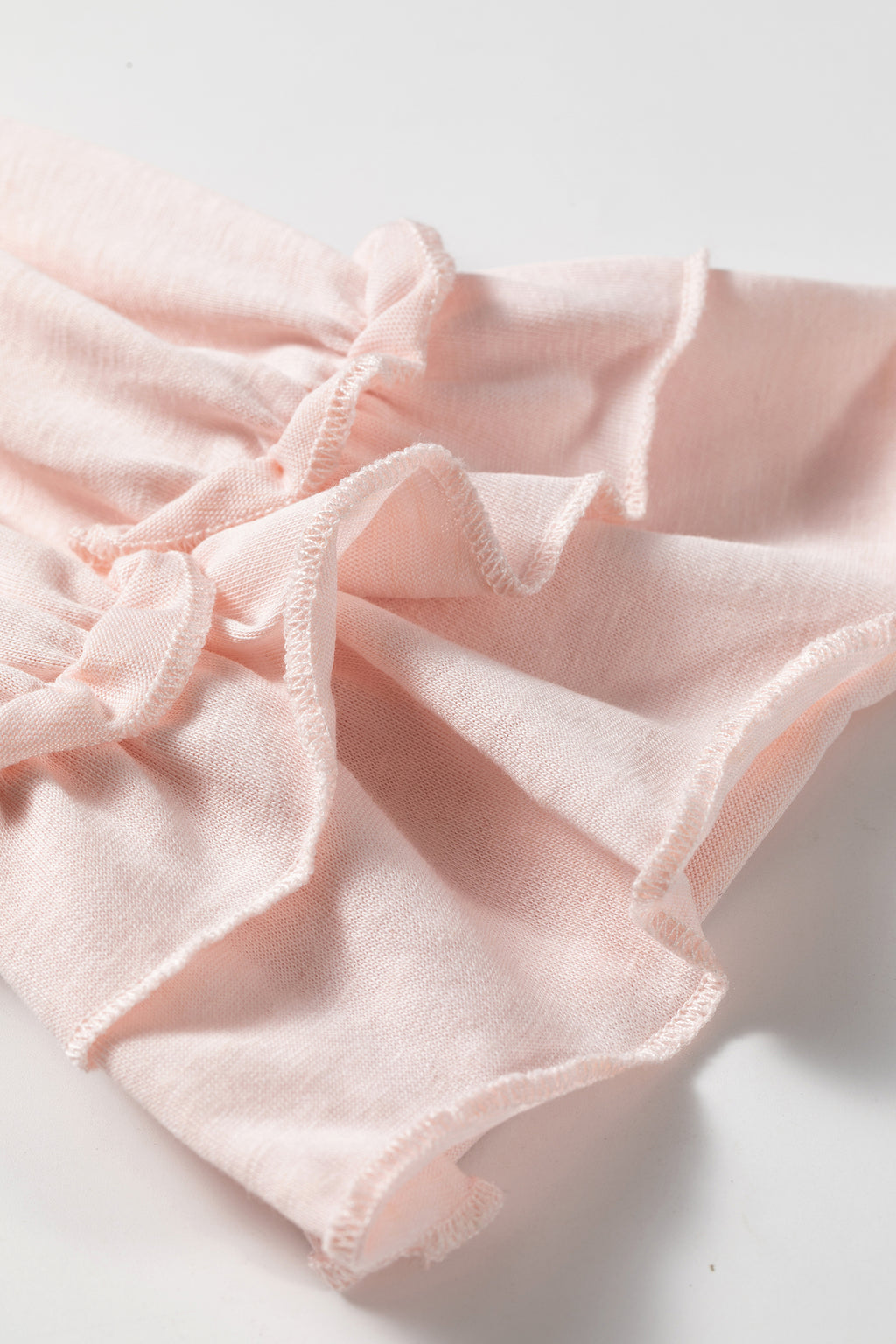 Gossamer Pink Ruffle Sleeve Top