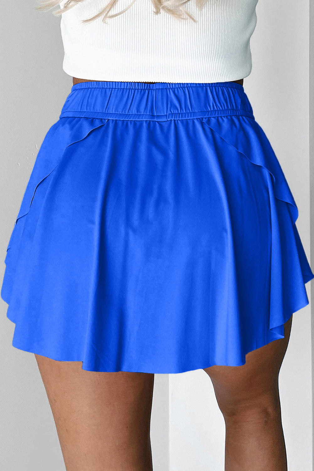 Everyday High-Waist Lined Skort