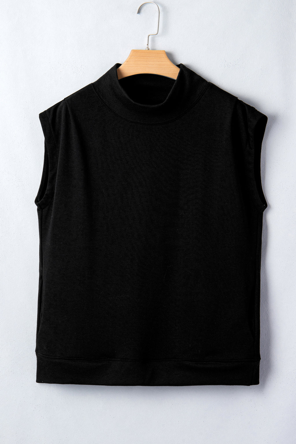 Everyday High Neck Cap Sleeve Top
